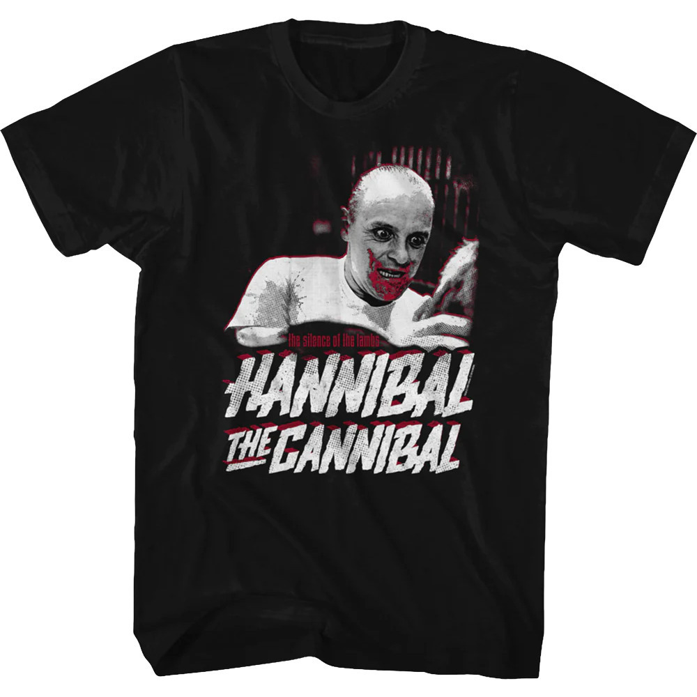Hannibal The Cannibal Silence Of The Lambs Tshirt